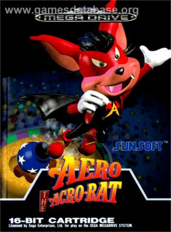 Cover Aero the Acro-Bat for Genesis - Mega Drive